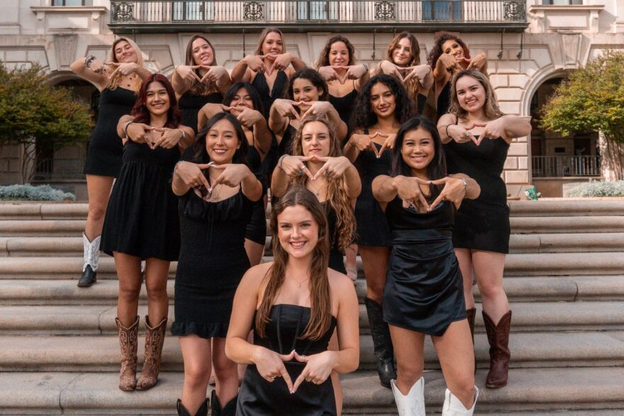 TKE brothers and Sweethearts at a formal chapter event